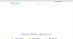 Desktop Screenshot of onearthplantcare.com